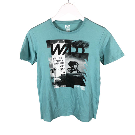 Unisex Warp - T-paita, koko 158 - 164 - Turkoosi ()