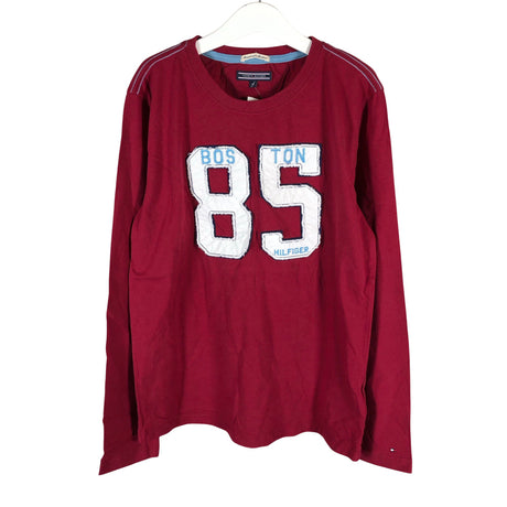 Unisex Tommy Hilfiger - Trikoopaita, koko 146 - 152 - Viininpunainen ()