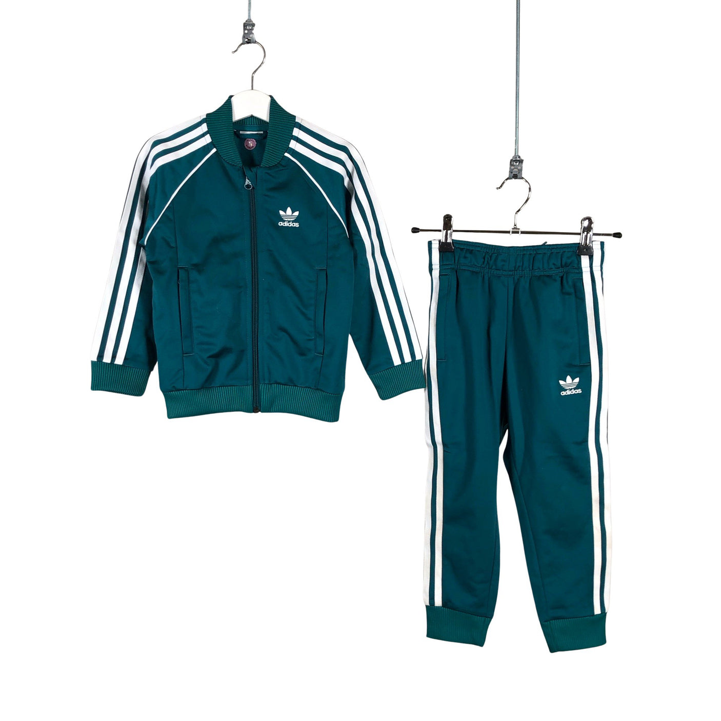 Unisex Adidas - Verryttelytakki, koko 110 - 116 - Turkoosi (1)