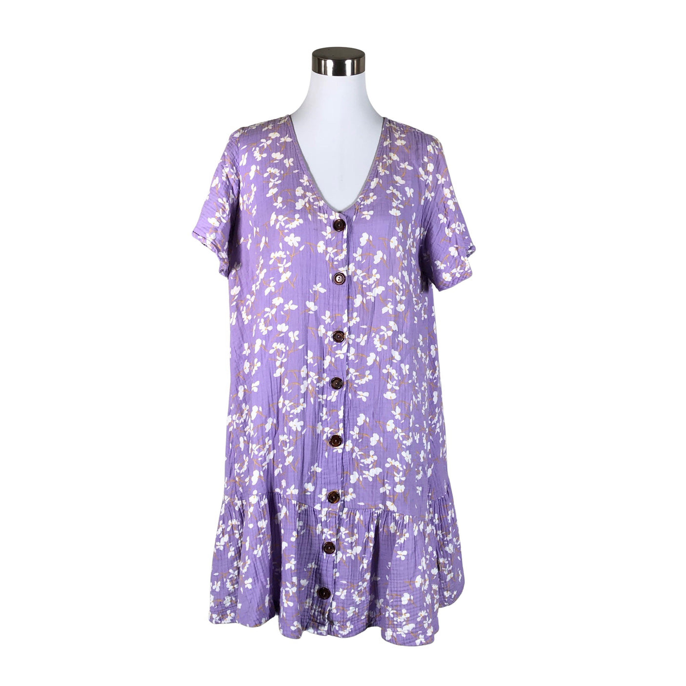 Naisten Kaiko - Trikoomekko, koko 38 - Violetti (1)