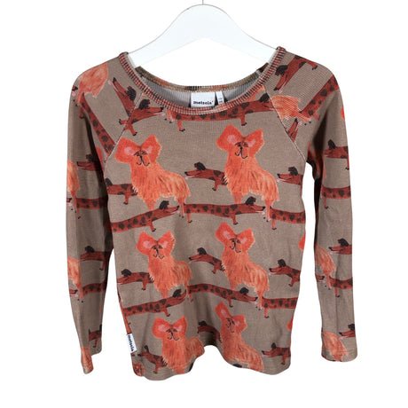 Unisex Metsola - Trikoopaita, koko 110 - 116 - Ruskea ()