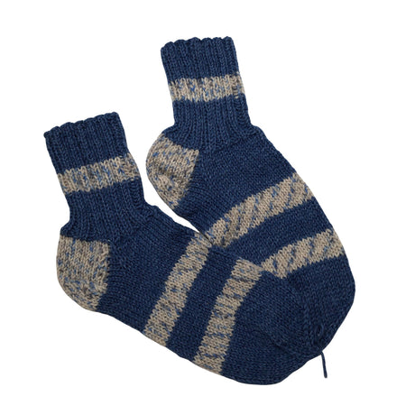 Naisten Handmade - Villasukat, koko 36 - Sininen ()