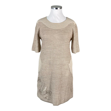 Naisten Taranis - Neulemekko, koko 46 - Beige ()