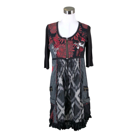 Naisten Desigual - Kangasmekko, koko 38 - Harmaa ()