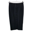 Naisten Christine Collection - Suora hame, koko 38 - Musta ()