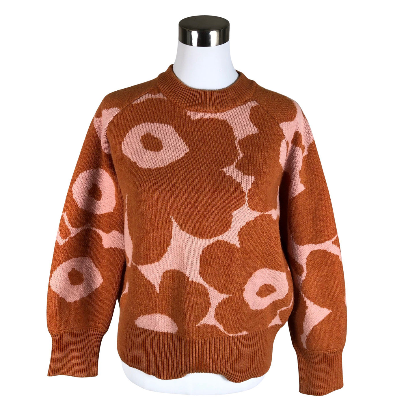 Naisten Marimekko - Neulepaita, koko 38 - Ruskea (1)