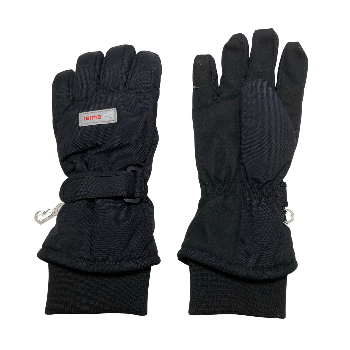 Unisex Reimatec - Talvihanskat, koko 4 - 5 vuotta - Musta (1)