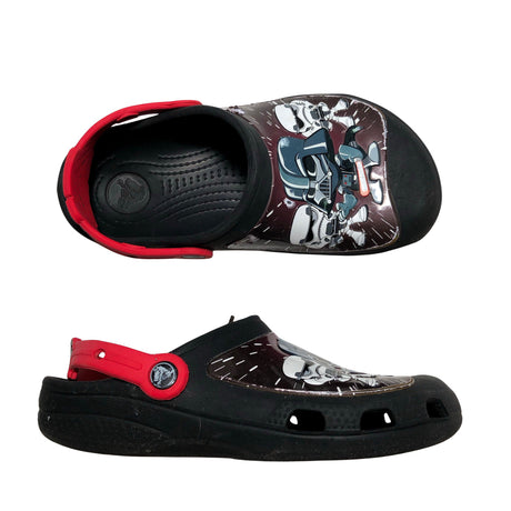 Poikien Crocs - Pistokkaat, koko 35 - Musta ()