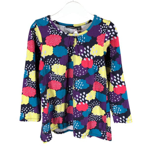 Tyttöjen Marimekko - Trikootunika, koko 116 - 122 - Violetti (1)