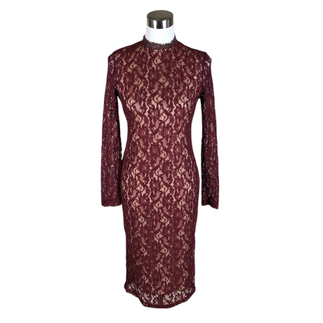 Naisten Glamorous - Juhlamekko, koko 38 - Viininpunainen ()