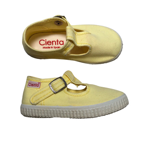 Unisex Cienta - Tennarit, koko 24 - Keltainen ()