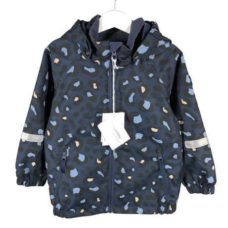 Unisex Polarn O. Pyret - Välikausitakki, koko 104 - 110 - Sininen ()