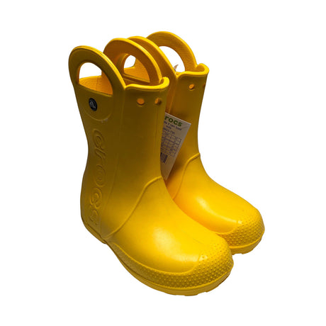 Unisex Crocs - Kumisaappaat, koko 33 - Keltainen (2)