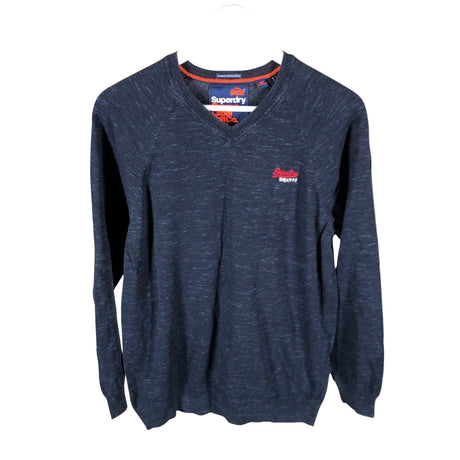 Miesten Superdry - Neulepaita, koko M - Sininen ()