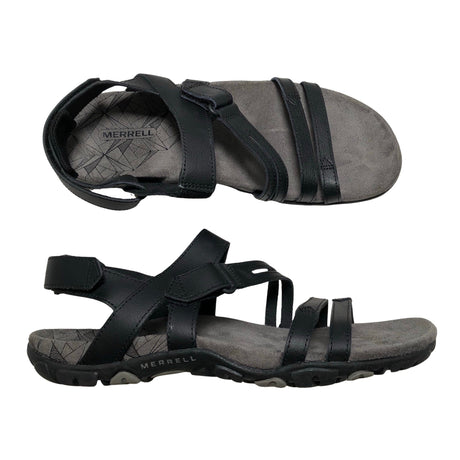 Naisten Merrell - Sandaalit, koko 39 - Musta ()