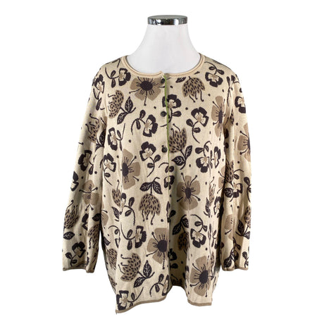 Naisten Gudrun Sjöden - Neuletakki, koko 50 - Beige ()