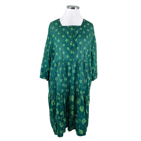 Naisten Gudrun Sjöden - Kangasmekko, koko 52 - Vihreä ()