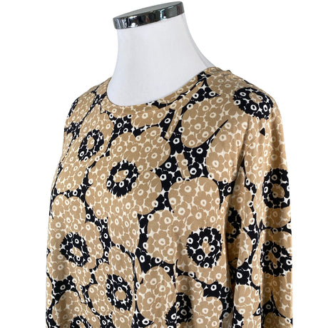 Naisten Marimekko - Trikoomekko, koko 44 - Beige (2)