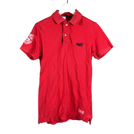 Miesten Superdry - Lyhythihainen pusero, koko S - Punainen ()