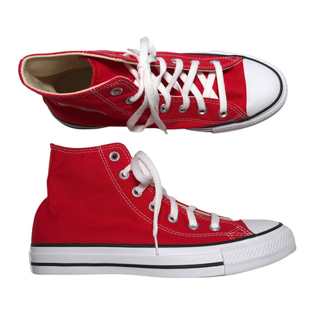 Naisten Converse - Tennarit, koko 39 - Punainen ()