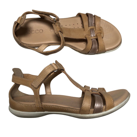 Naisten Ecco - Sandaalit, koko 35 - Beige ()