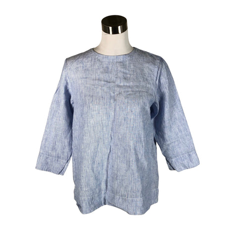 Naisten Muji - Lyhythihainen pusero, koko 38 - Vaaleansininen ()