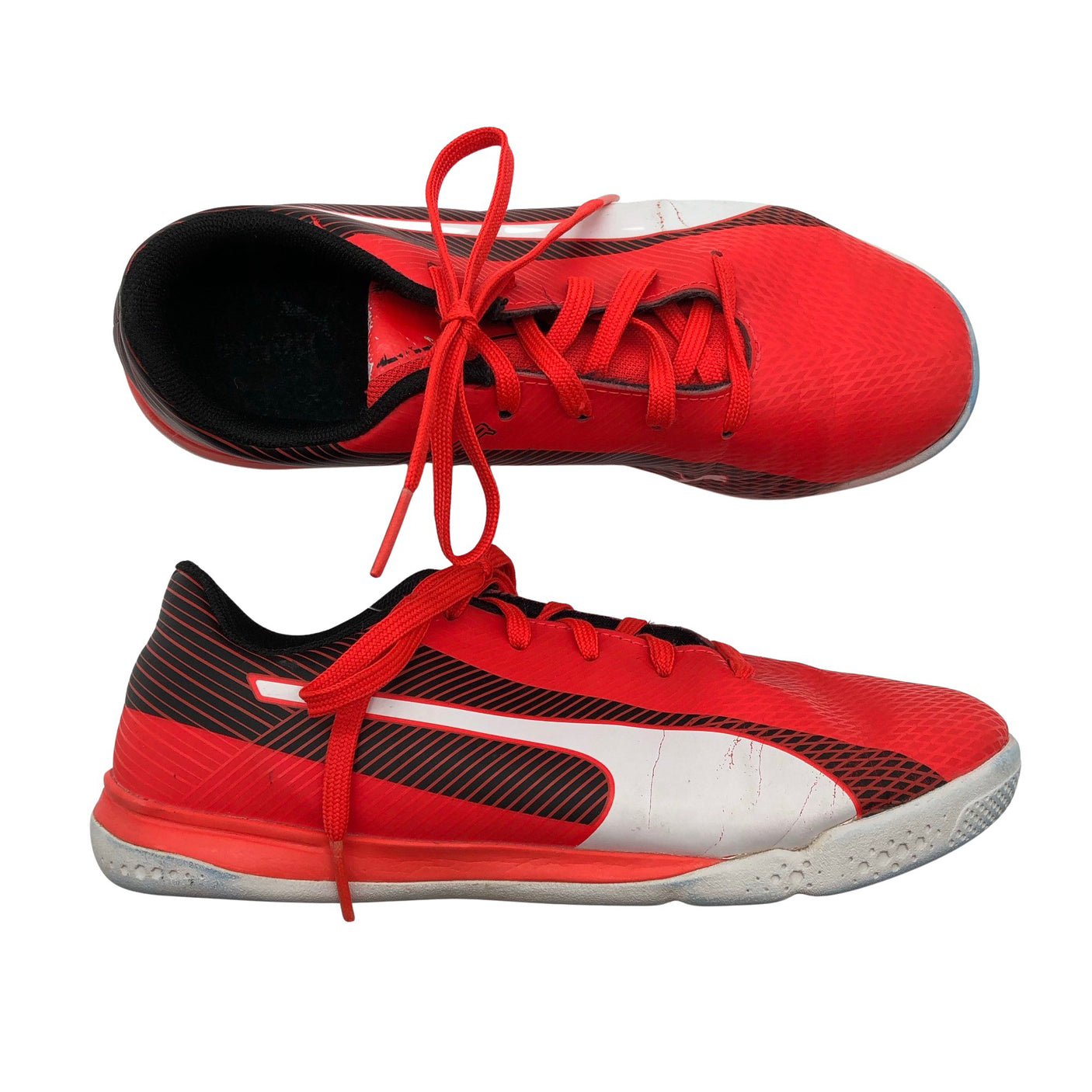 Unisex Puma - Sisäliikuntakengät, koko 35 - Punainen (1)