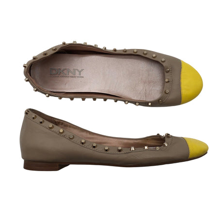 Naisten DKNY - Ballerinat, koko 38 - Keltainen ()