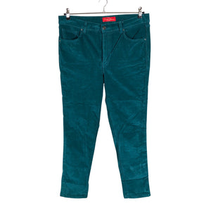 Naisten Silver Jeans - Samettihousut, koko 44 - Vihreä (1)