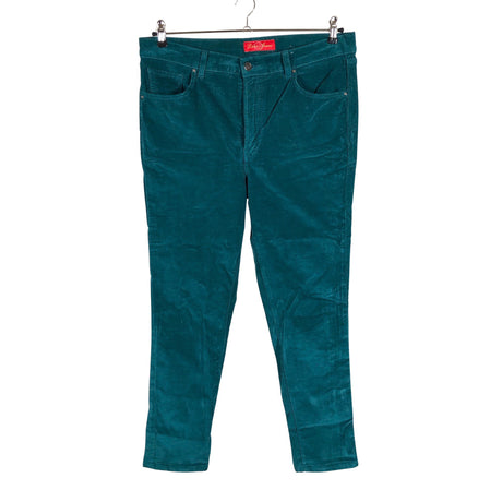 Naisten Silver Jeans - Samettihousut, koko 44 - Vihreä ()