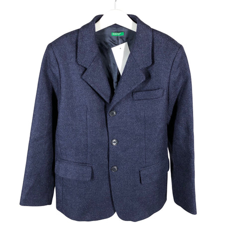 Unisex Benetton - Pikkutakki, koko 140 - 146 - Sininen ()