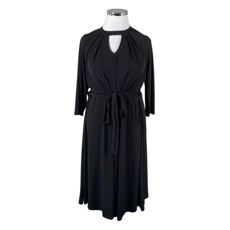 Naisten Dorothy Perkins - Trikoomekko, koko 48 - Musta ()