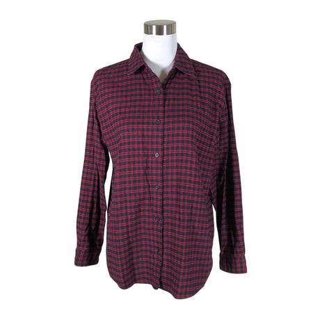 Naisten Muji - Flanellipaita, koko 38 - Punainen ()