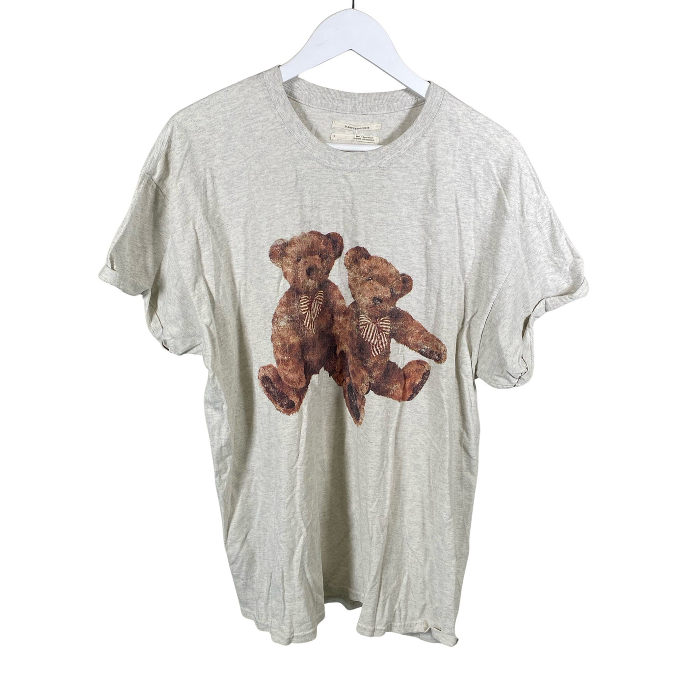 Naisten by Anthropologie - T-paita, koko 38 - Harmaa (1)