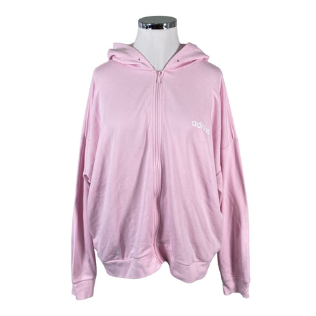 Naisten Adidas - Huppari, koko 50 - Vaaleanpunainen ()