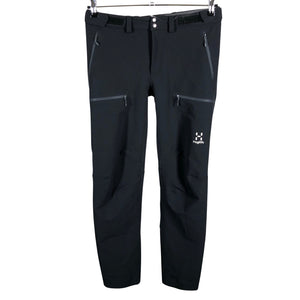 Naisten Haglöfs - Softshell-housut, koko 38 - Musta (1)