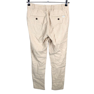 Miesten Selected - Kangashousut, koko XS - Beige (2)