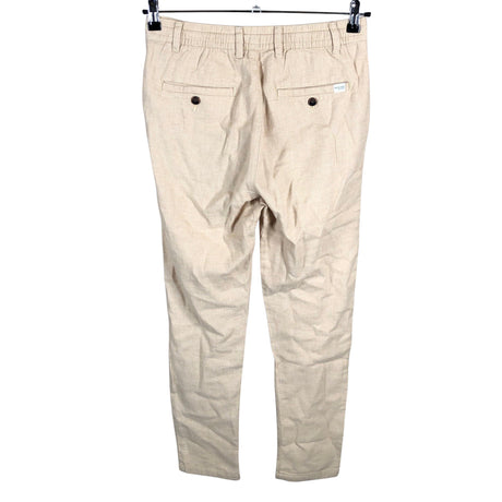 Miesten Selected - Kangashousut, koko XS - Beige (2)