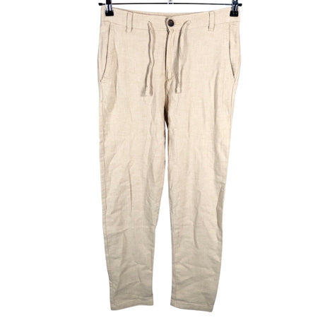 Miesten Selected - Kangashousut, koko XS - Beige ()