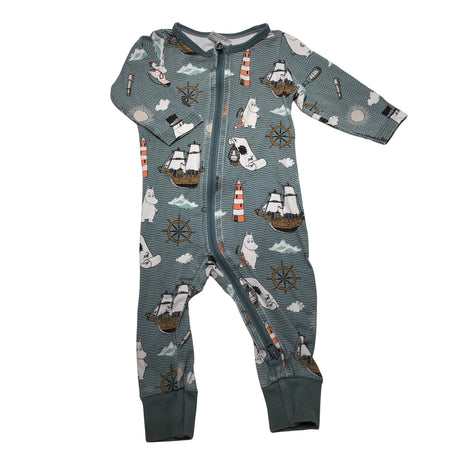 Unisex Martinex - Haalari, koko 56 - 62 - Vaaleansininen ()