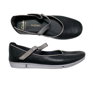 Naisten Clarks - Ballerinat, koko 35 - Musta (1)