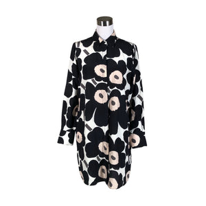Naisten Marimekko - Sifonkitunika, koko 40 - Musta (1)
