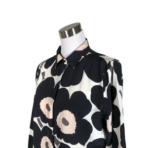 Naisten Marimekko - Sifonkitunika, koko 40 - Musta (3)