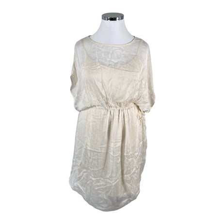 Naisten Bohemiana - Sifonkimekko, koko 44 - Beige ()
