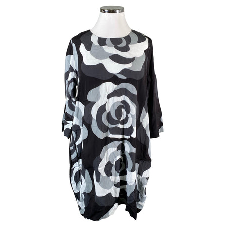 Naisten Marimekko - Sifonkimekko, koko 42 - Harmaa ()