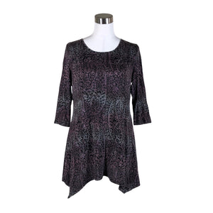 Naisten Kaija S. - Trikootunika, koko 38 - Violetti (1)