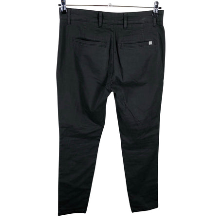 Miesten Solid - Chinot, koko W30 - Musta (2)