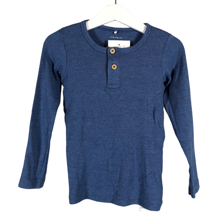 Unisex Name It - Trikoopaita, koko 104 - 110 - Sininen ()