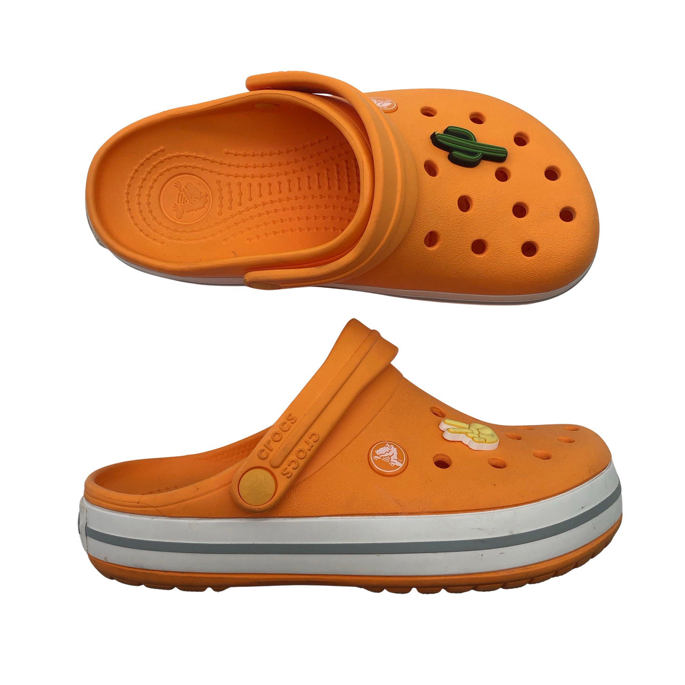 Unisex Crocs - Pistokkaat, koko 37 - Oranssi (1)