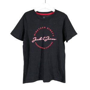 Poikien Jack & Jones - T-paita, koko 146 - 152 - Musta (1)